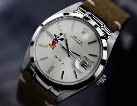 rolex anno 87 datejust fondo topolino
